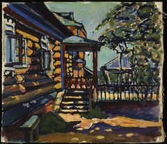 Akhtyrka, Main Entry to the Dacha by Wassily Kandinsky