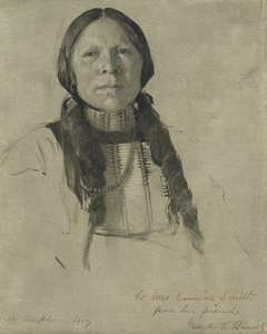 An Arapahoe Boy by George de Forest Brush