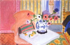 Anemones and Chinese Vase by Henri Matisse