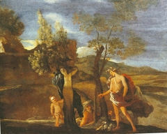 Apollon et Daphné by Nicolas Poussin