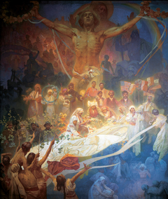 Apotheosis of the Slavs by Alphonse Maria Mucha