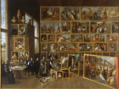 Archduke Leopold Wilhelm in his Gallery in Brussels by David Teniers the Younger