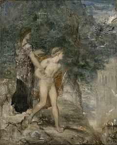 Ariadne and Theseus by Gustave Moreau