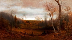 Autumn Landscape by Jervis McEntee