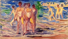 Bathing Men by Edvard Munch