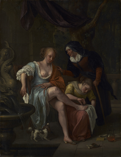 Bathsheba after the Bath by Jan Steen