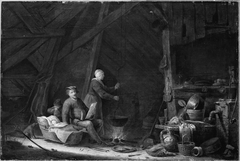 Bauernfamilie by Cornelis Saftleven