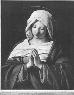 Betende Maria by Giovanni Battista Salvi da Sassoferrato