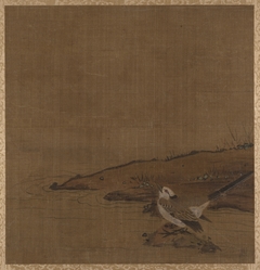 Bird Near Water (from Album of Studies by Modern Artists, no. 62) by Anonymous