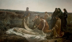 Burial of Santa Leocadia by Cecilio Pla