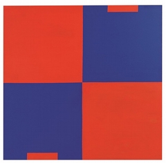 Cadmium Red & Cobalt Blue by Carmen Herrera