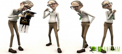 Cartoon Character Animation Design by GameYan Studio