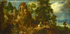 Castle in a Forest by Roelant Savery