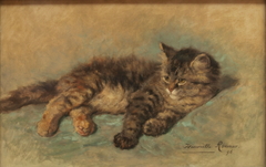 Cat by Henriëtte Ronner-Knip