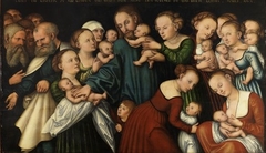 Christ blessing the Childen by Lucas Cranach the Younger