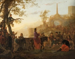 Christ Riding into Jerusalem by Aelbert Cuyp