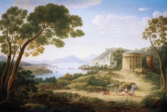 Classical Landscape by Hendrik Frans van Lint