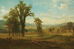 Connecticut River Valley, Claremont, New Hampshire by Albert Bierstadt