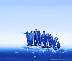 CROWD ILLUMINATED - by Pascal by Pascal Lecocq