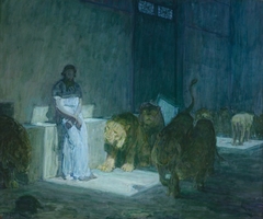 Daniel in the Lions' Den by Henry Ossawa Tanner