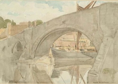 David T. Muirhead - The Bridge at Aylesford - ABDAG004438 by David Muirhead