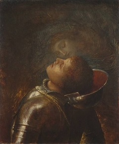 Der glückliche Krieger by George Frederic Watts