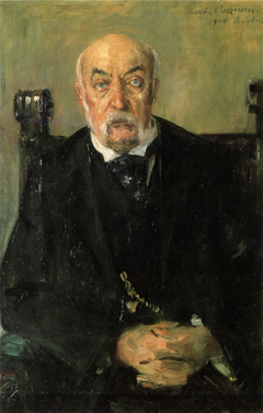 Der Großlogenmeister Zöllner by Lovis Corinth