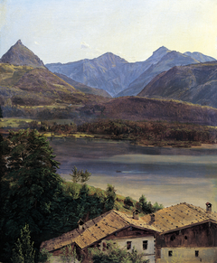 Der Wolfgangsee by Ferdinand Georg Waldmüller