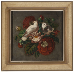 Doves and Flowers by Ferdinand von Wright