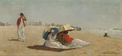 East Hampton Beach, Long Island by Winslow Homer