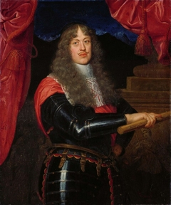 Erzherzog Sigismund Franz (1630-1665)  im Harnisch, Kniestück by Giovanni Maria Morandi