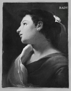 Étude de tête de femme by Ubaldo Gandolfi