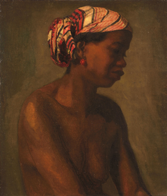 Female Model by Thomas Eakins