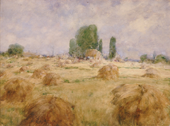 Field of Wheat Shock by William Henry Holmes