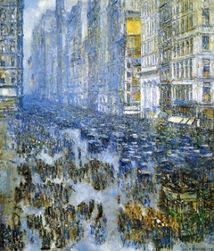 Fifth Avenue by Childe Hassam