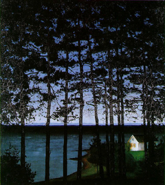 Fisherman's Cottage by Harald Sohlberg