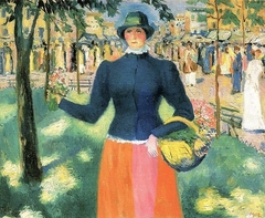 Flowergirl II by Kazimir Malevich