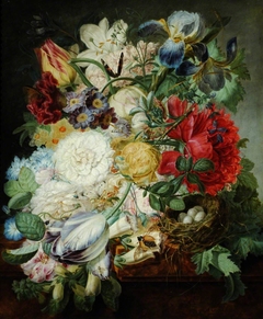 Flowerpiece by Jan Evert Morel