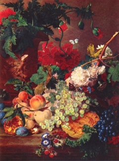 Fruit and Flowers by Jan van Huysum