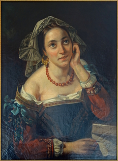 Graziella, amie de Lamartine by Horace Vernet