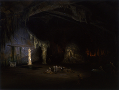 Grutas de Cacahuamilpa by Jean-Baptiste Louis Gros