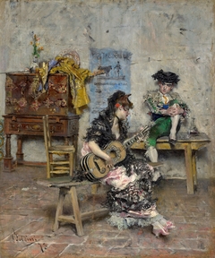 Guitar Player by Giovanni Boldini