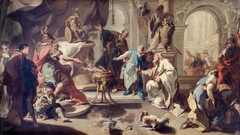 Hannibal swearing revenge against the Romans  (Pittoni) by Giambattista Pittoni