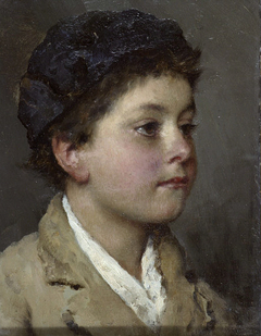 Head of a boy by Eugene de Blaas