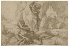 Hercules en Cacus by Jan Gossaert