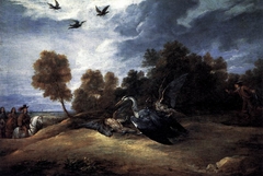 Heron Hunting with the Archduke Leopold William by David Teniers the Younger