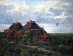 Houses at sea by Elisabeth von Eicken