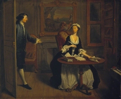 I: Mr B. Finds Pamela Writing by Joseph Highmore