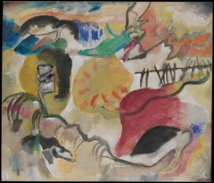 Improvisation 27 (Garden of Love II) by Wassily Kandinsky