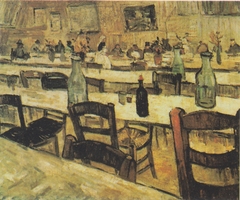 Interior of a Restaurant in Arles by Vincent van Gogh